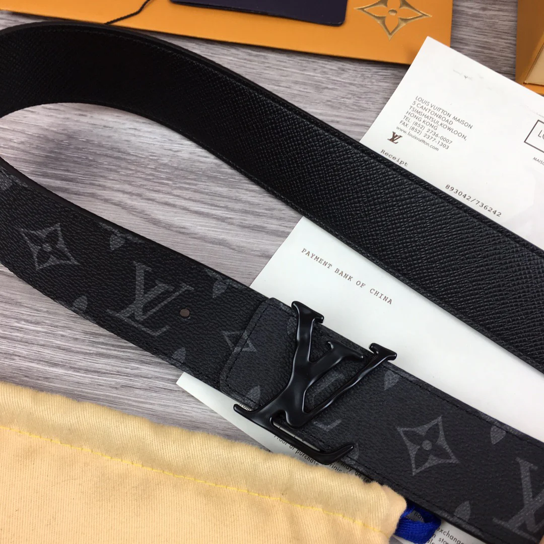 Black, Grey, Light Green And Blue Belts