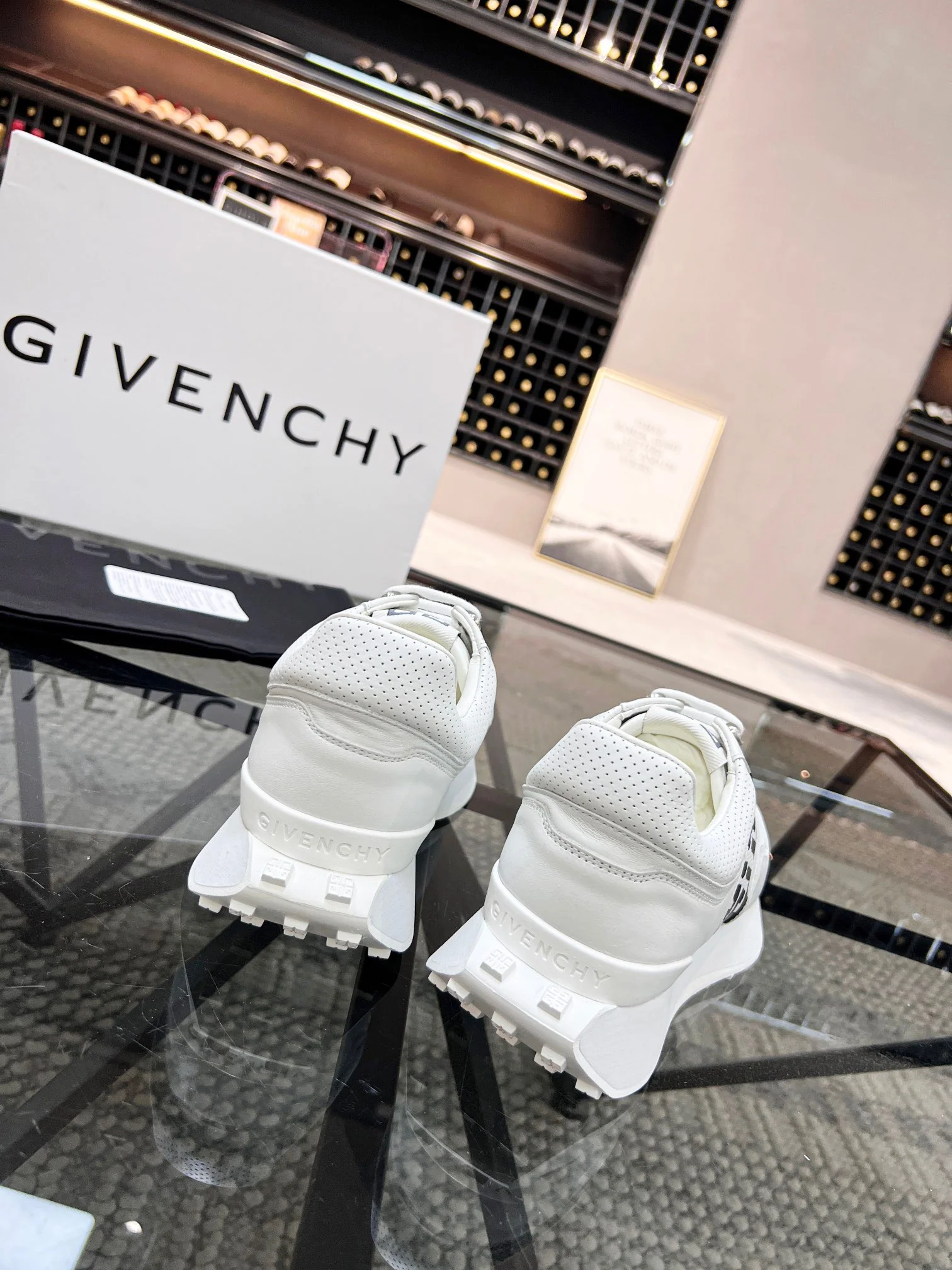 Black and white Shoes