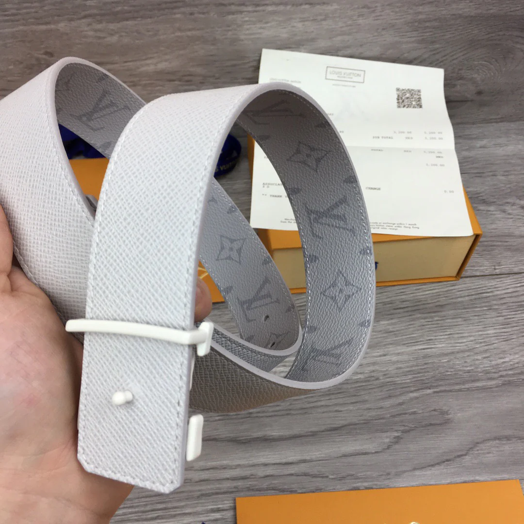 Black, Grey, Light Green And Blue Belts