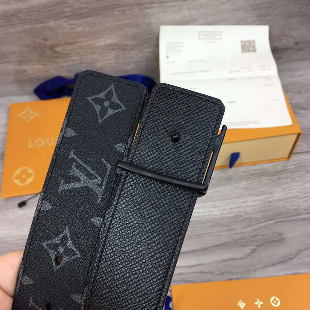 Black, Grey, Light Green And Blue Belts