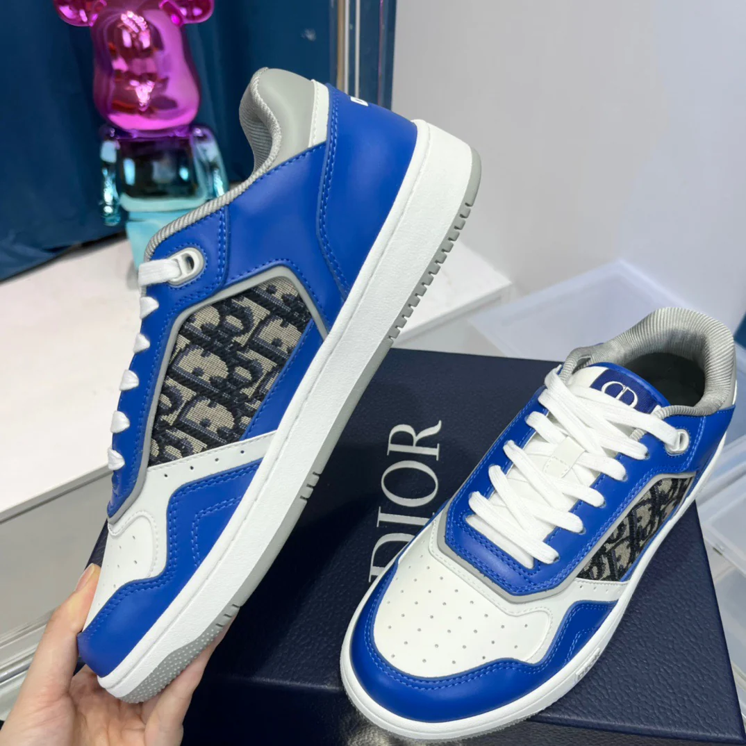 Blue white and red white Shoes