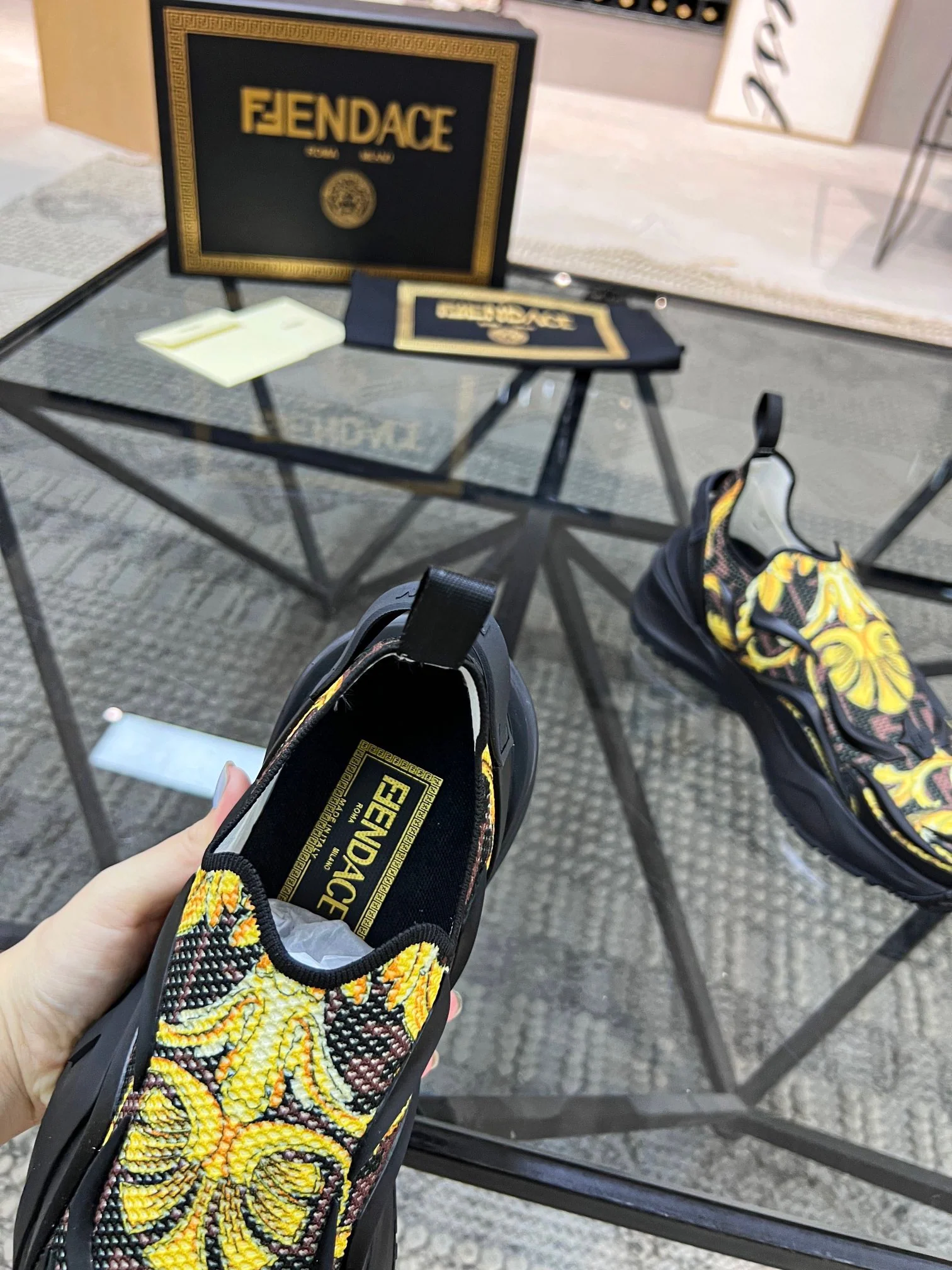 Black and White Shoes