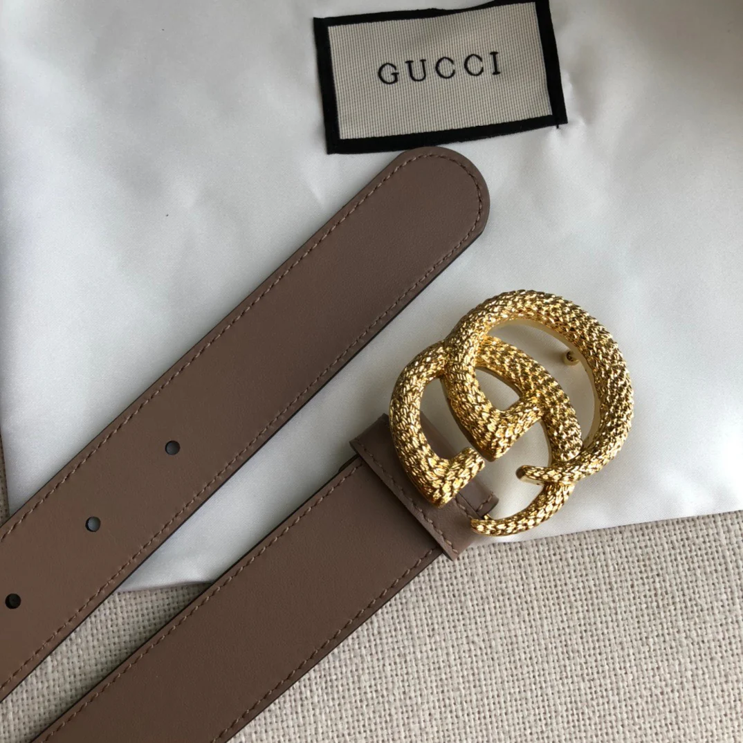 Off White and Brown Belts