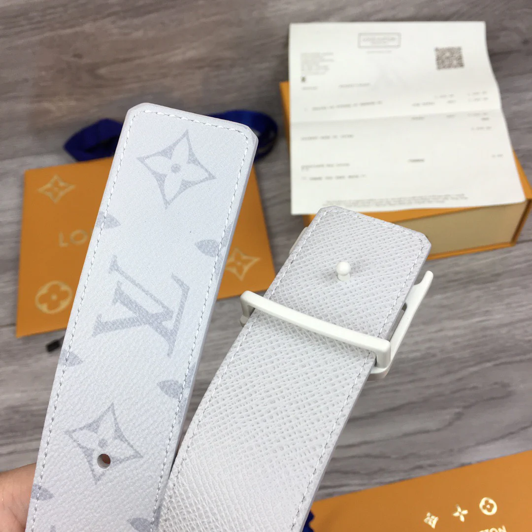 Black, Grey, Light Green And Blue Belts