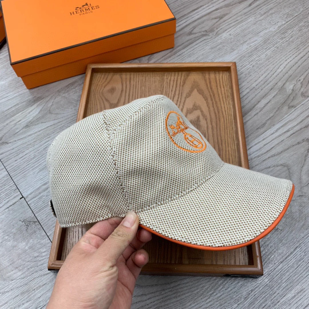 Black, Orange and Grey Caps