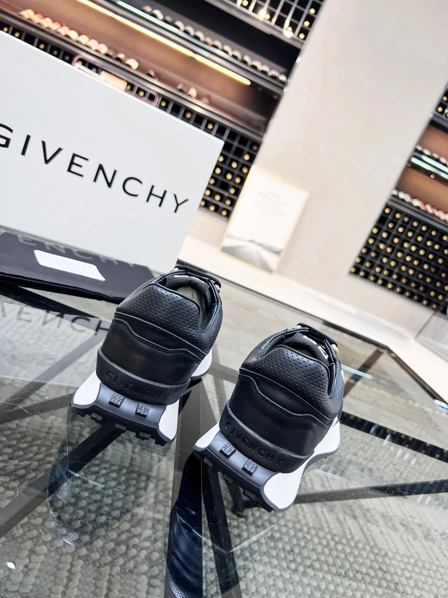 Black and white Shoes