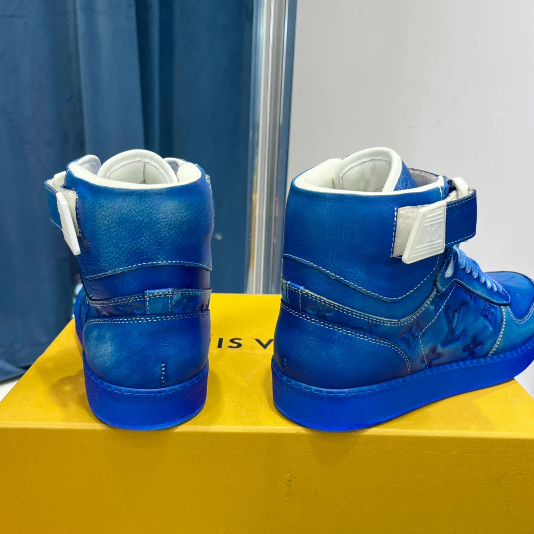 Green, Blue and Yellow Shoes