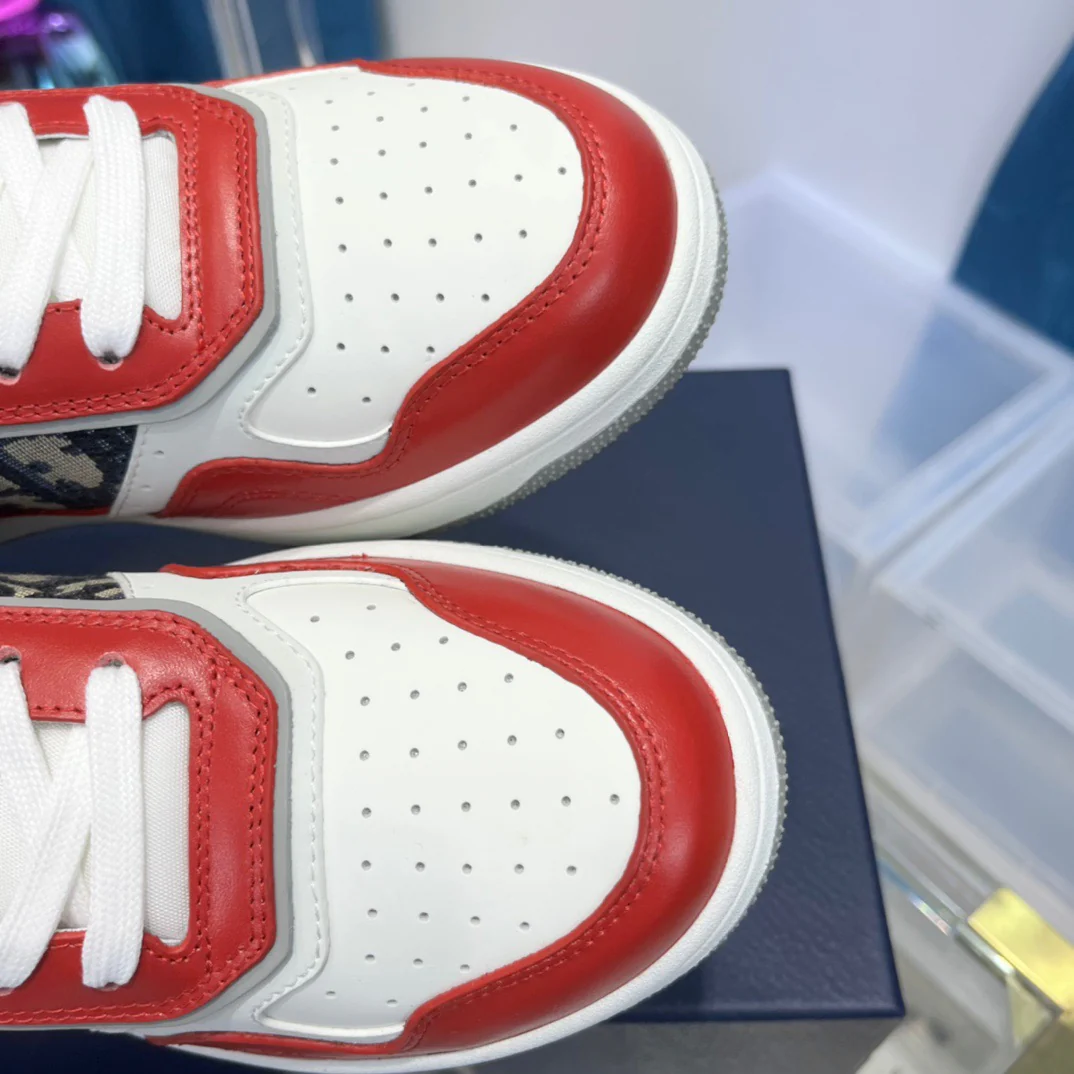 Blue white and red white Shoes