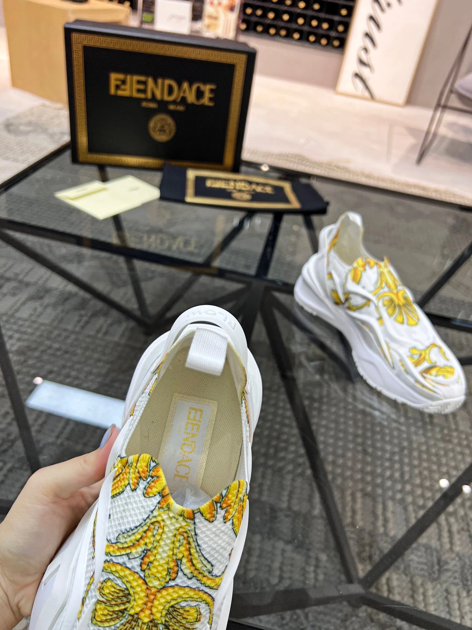 Black and White Shoes