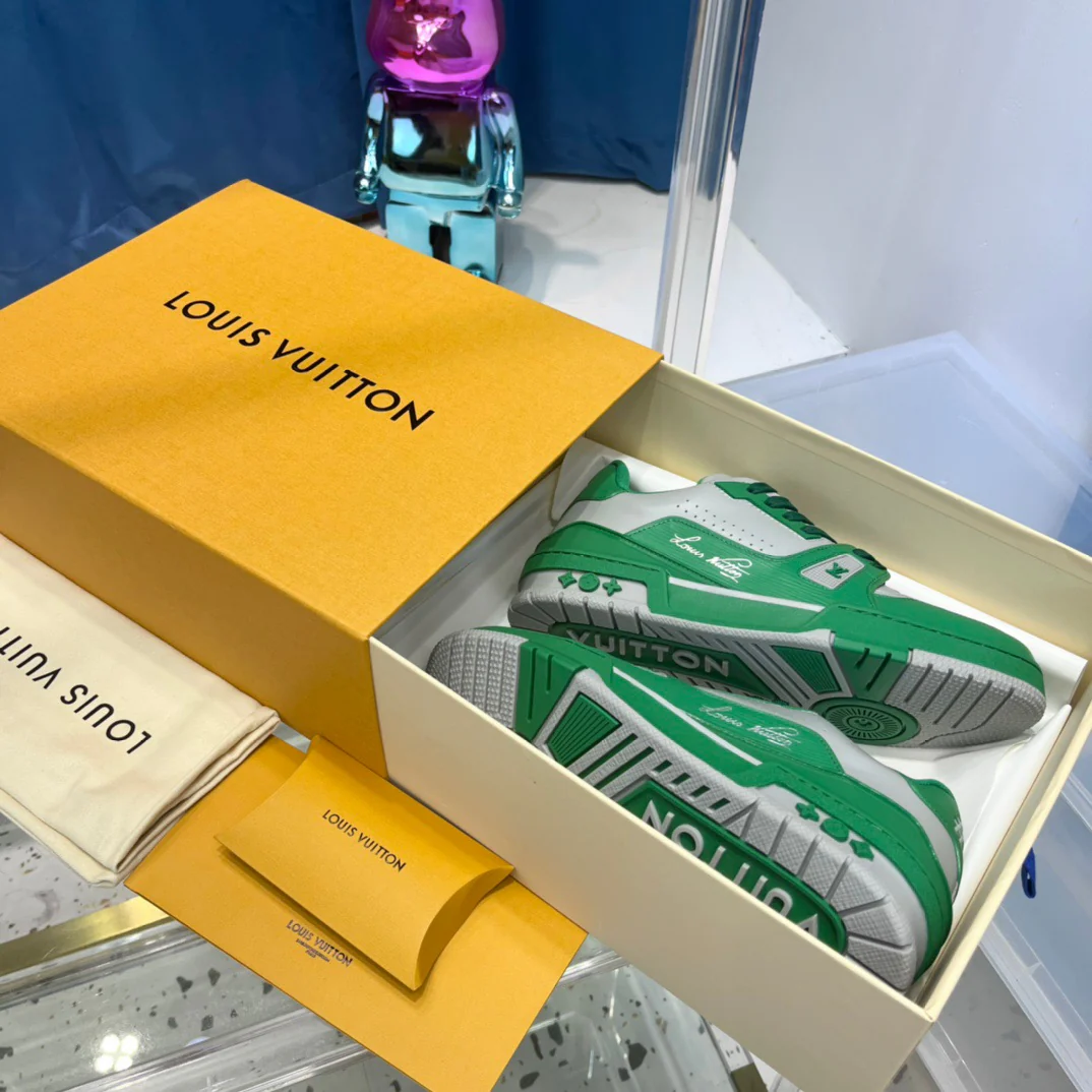 Green grey, Orange grey and Black grey Shoes