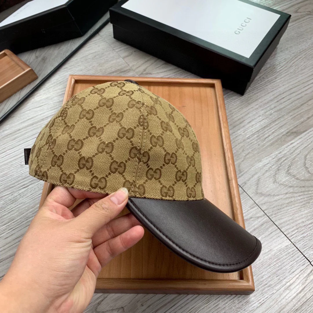 Black and Brown Caps