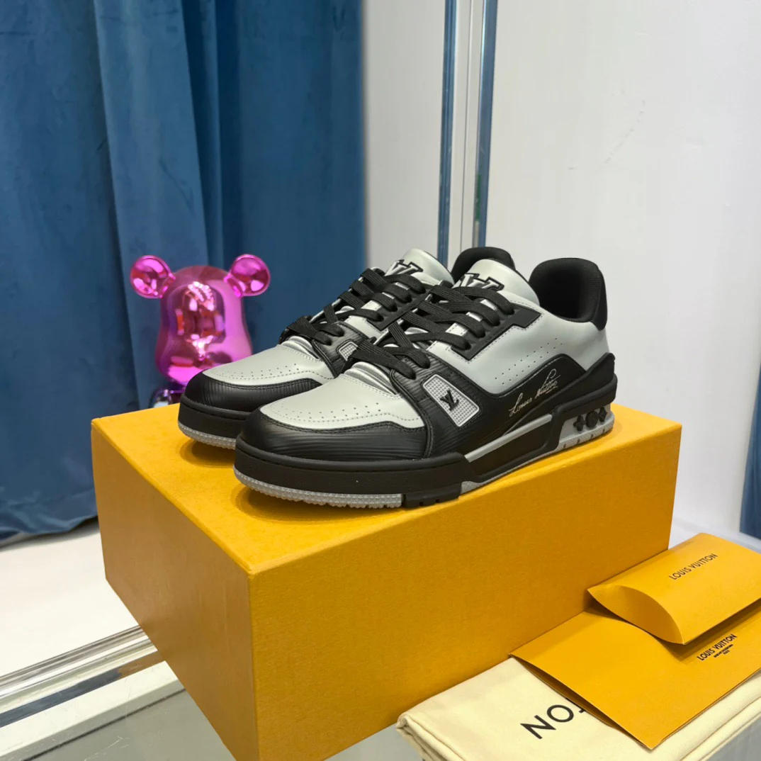 Green grey, Orange grey and Black grey Shoes