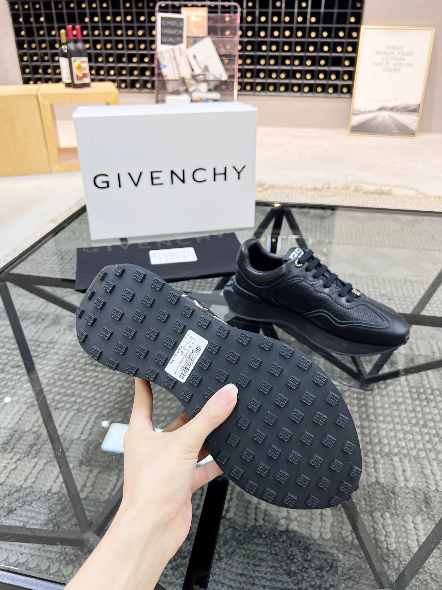 Black and white Shoes