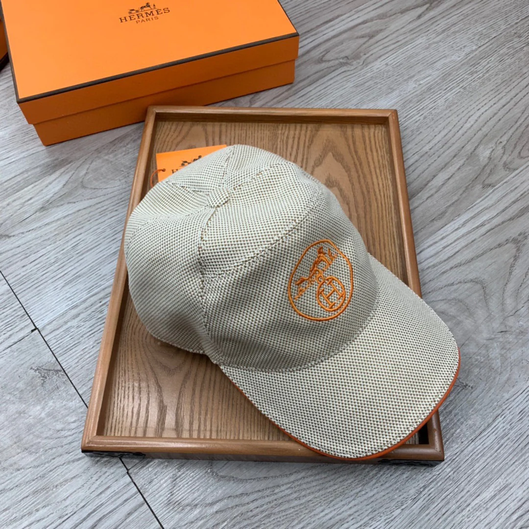 Black, Orange and Grey Caps