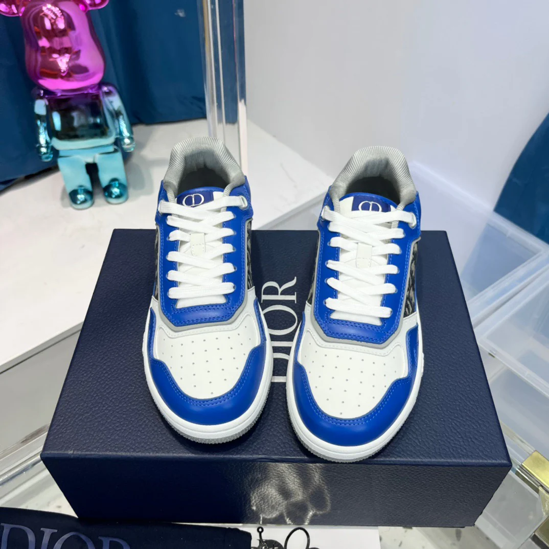 Blue white and red white Shoes