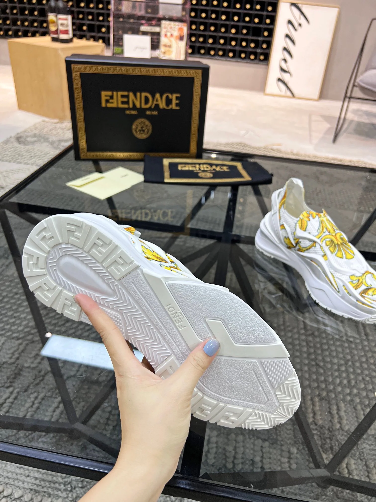 Black and White Shoes