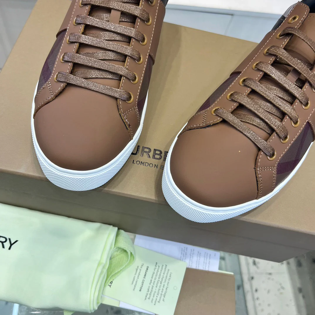 Brown grey white Shoes