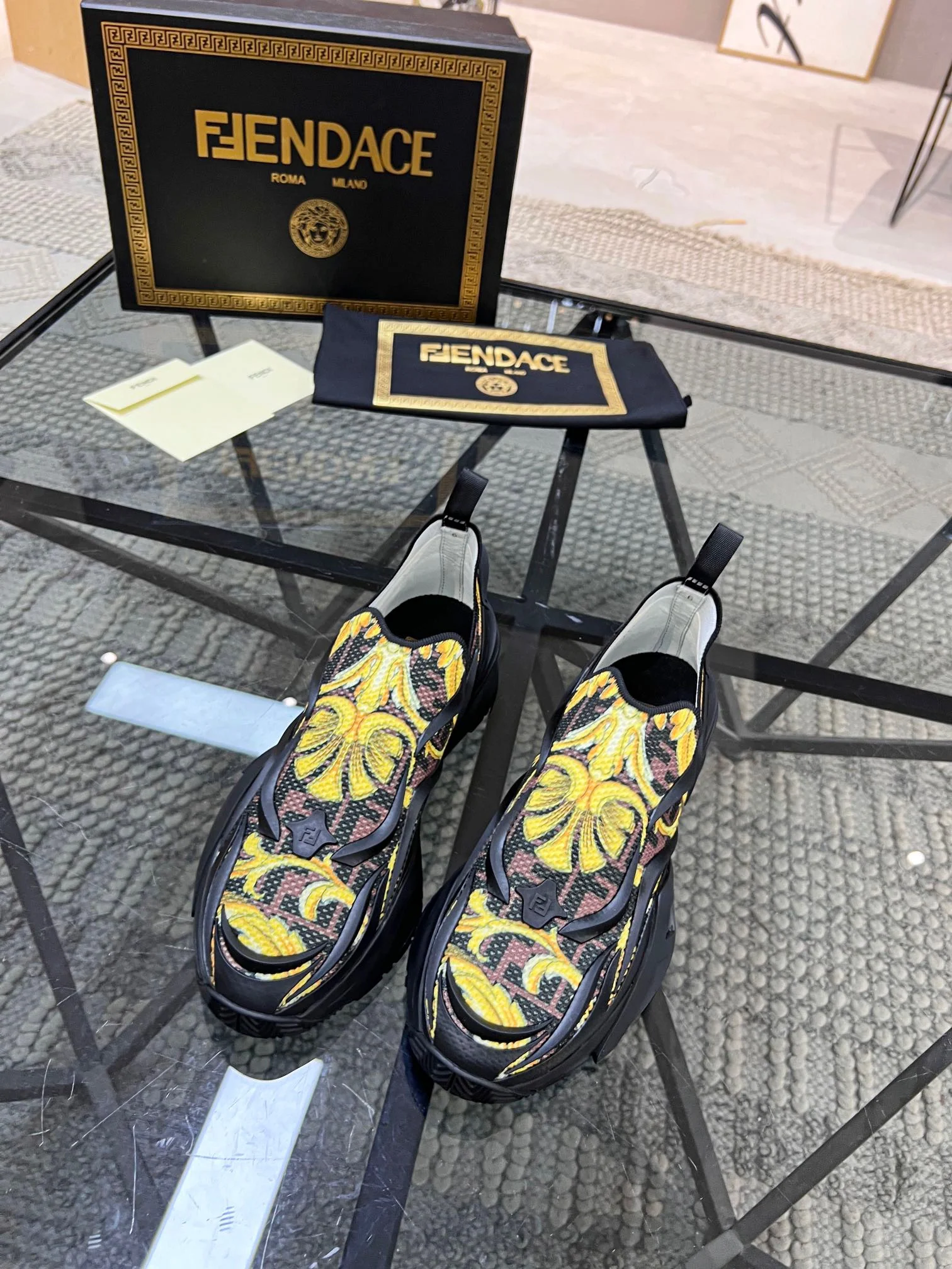 Black and White Shoes