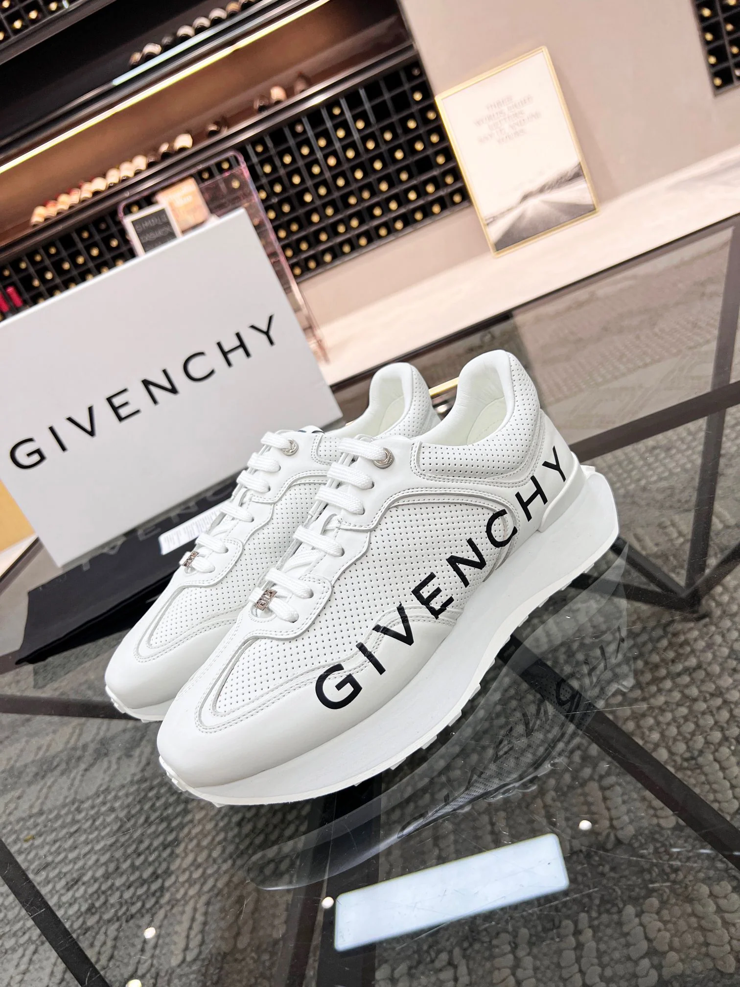 Black and white Shoes