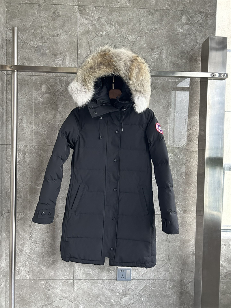 Winter jacket for women real wolf fur XS-XXL