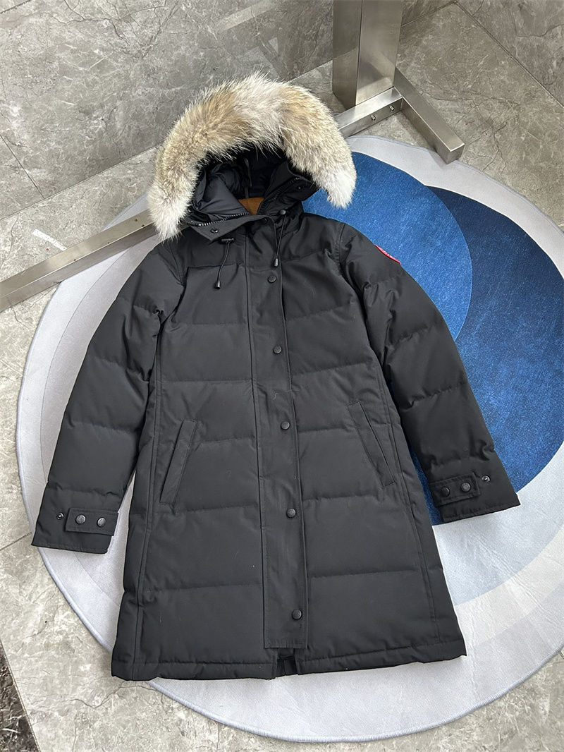 Winter jacket for women real wolf fur XS-XXL