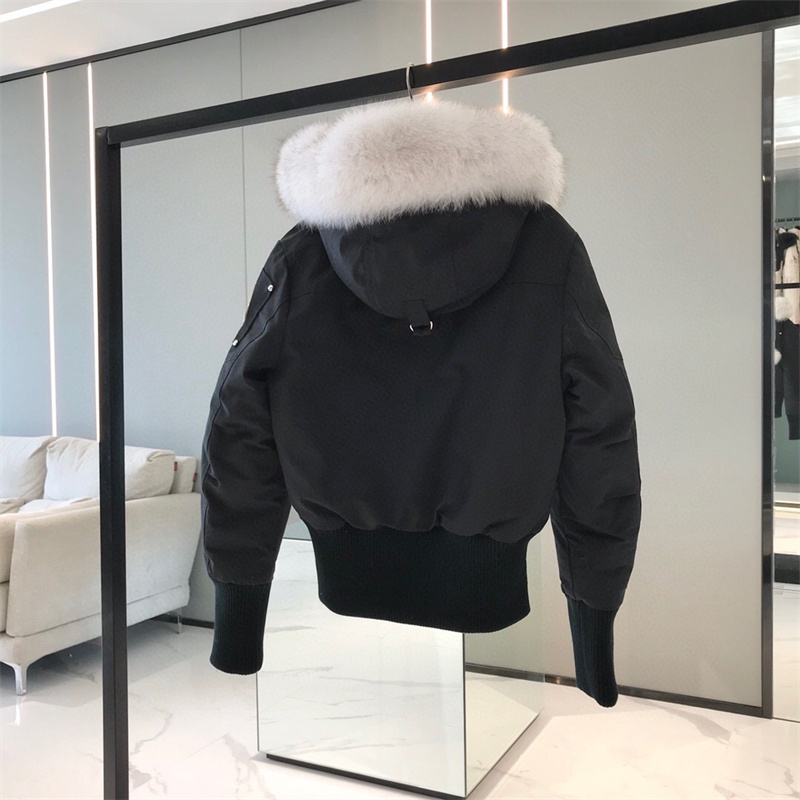 Winter jacket for women real fox fur XS-3XL