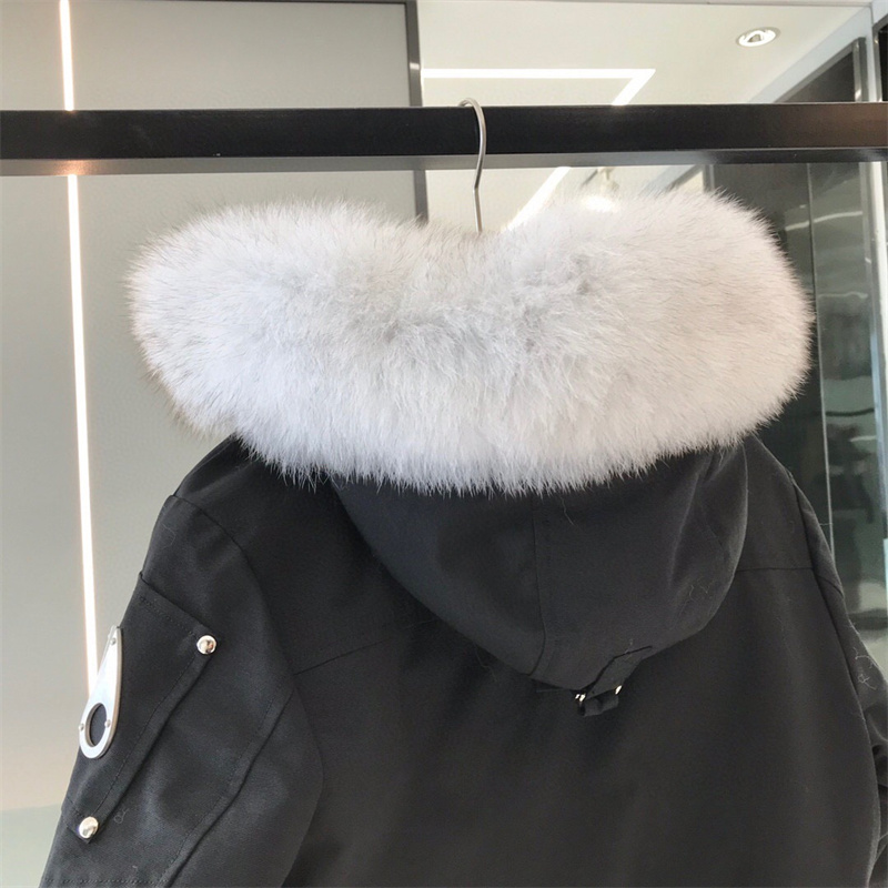 Winter jacket for women real fox fur XS-3XL