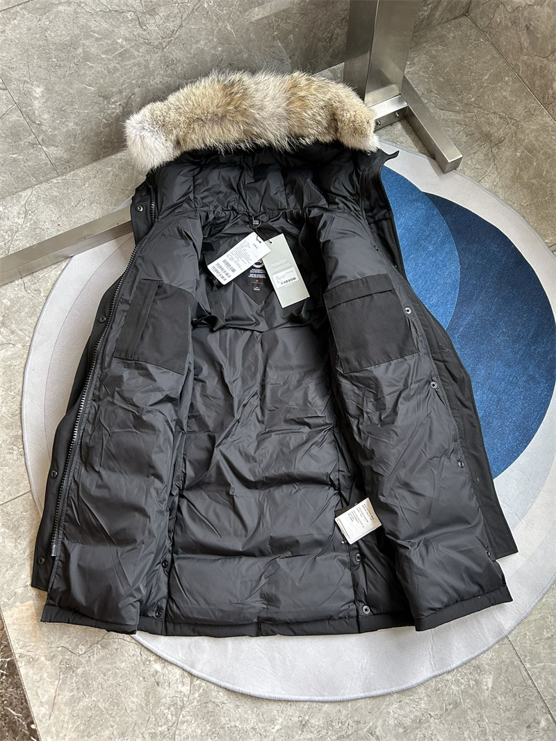 Winter jacket for women real wolf fur XS-XXL