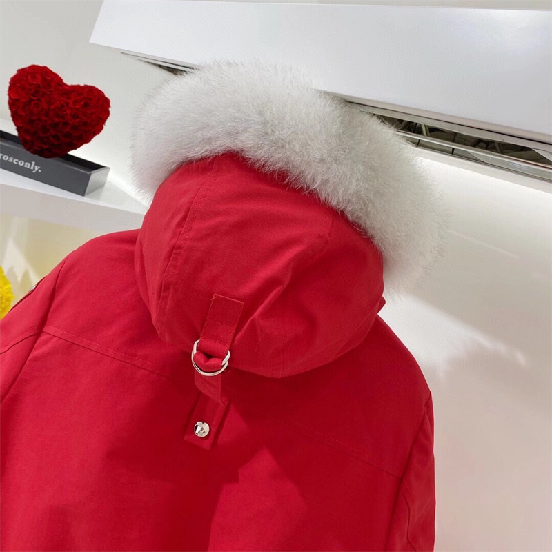 Winter jacket for women real fox fur XS-3XL