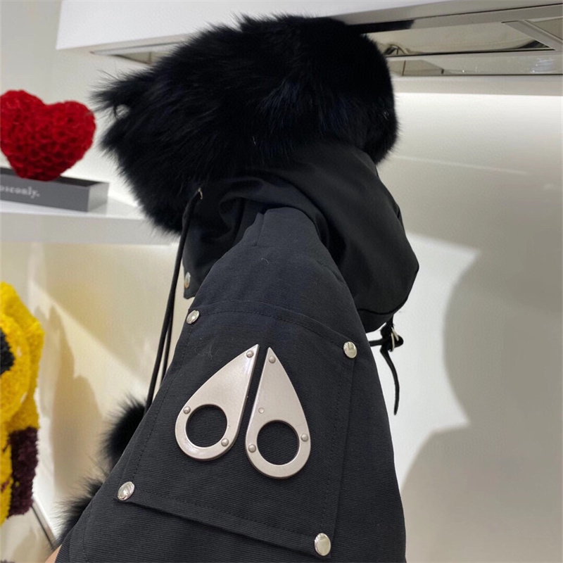 Winter jacket for women real fox fur XS-3XL