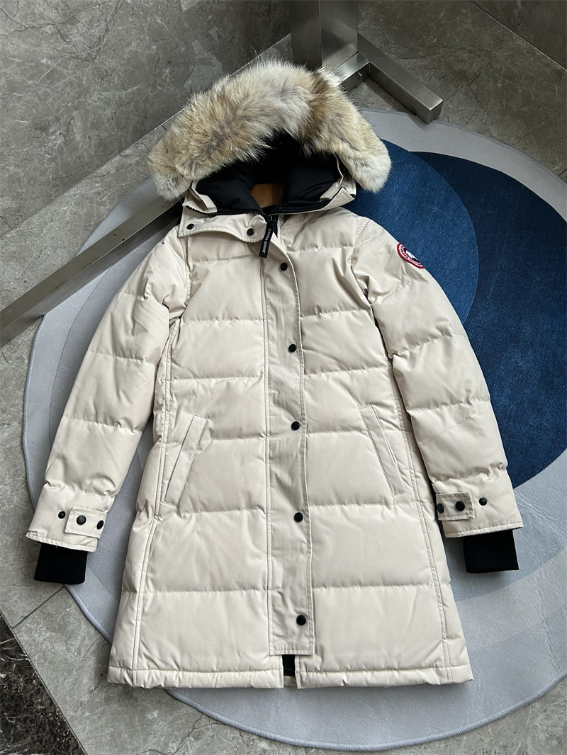 Winter jacket for women real wolf fur XS-XXL