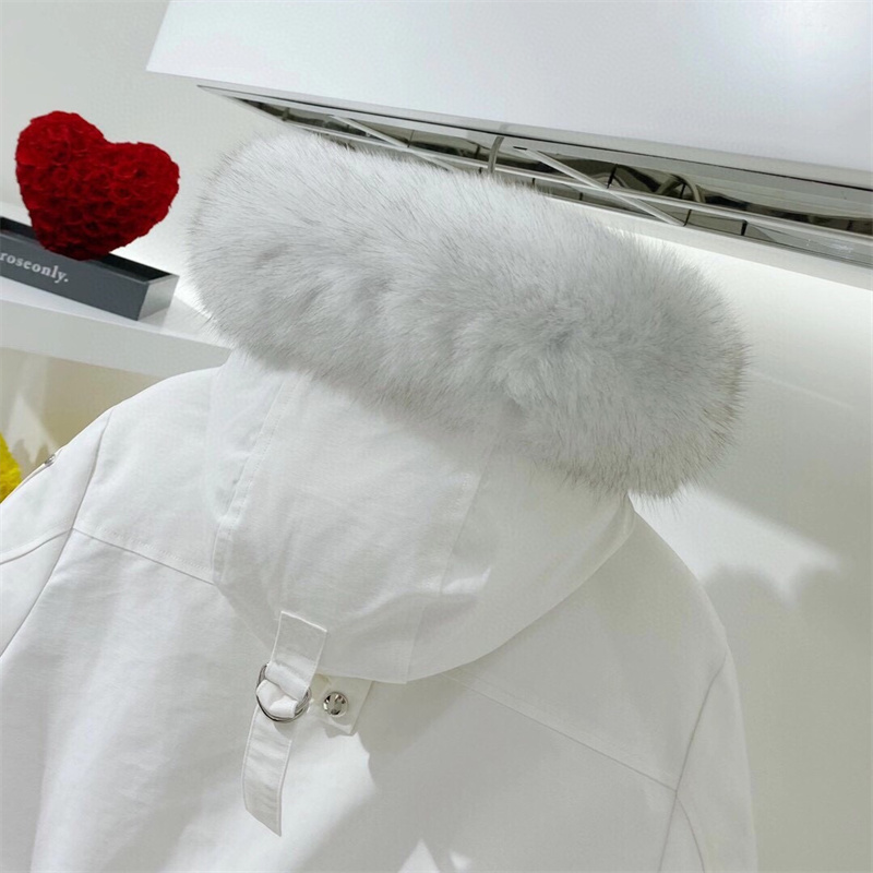 Winter jacket for women real fox fur XS-3XL