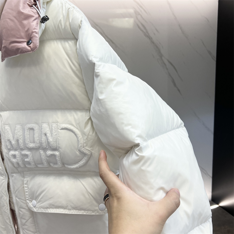 Women winter down jacket 90% white duck down puffer jacket S-XXL