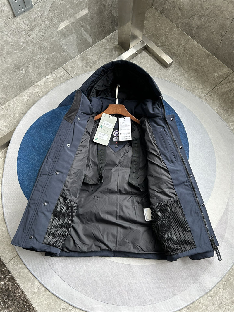 Winter jacket for men 90% white duck down filler thick warm S-XXL