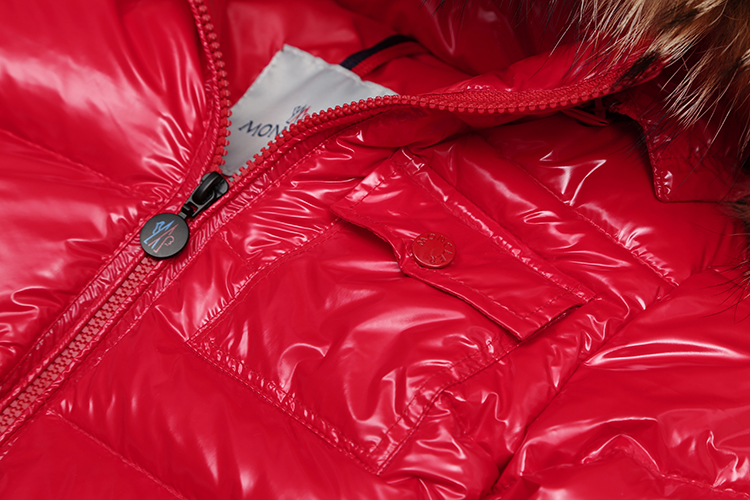 Winter jacket for kids with big fur 90% white duck down filler