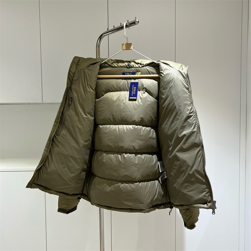 Winter jacket for men white duck down filler thick warm XS-XXL