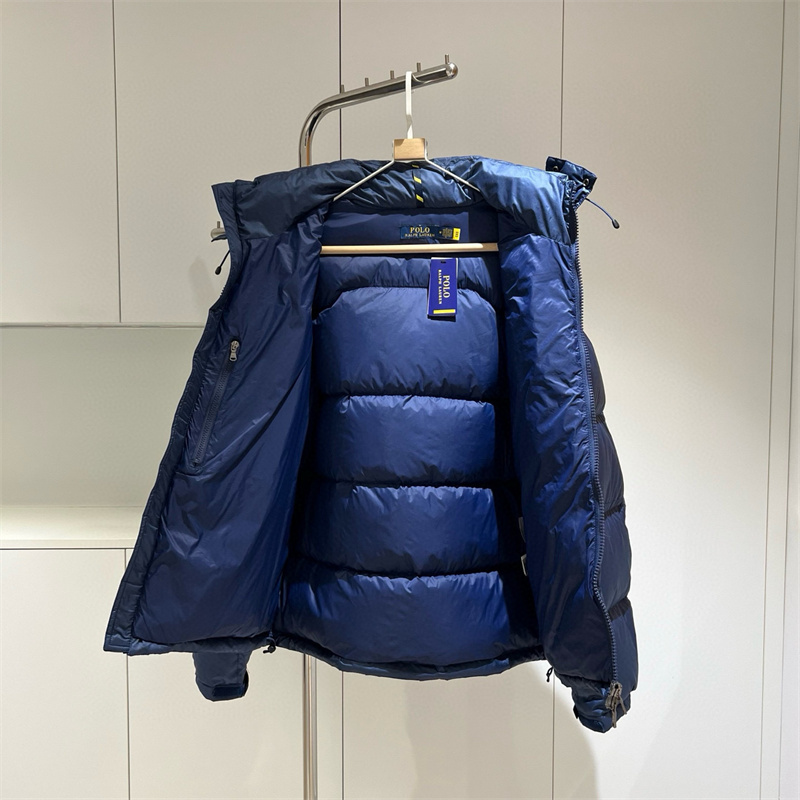 Winter jacket for men white duck down filler thick warm XS-XXL