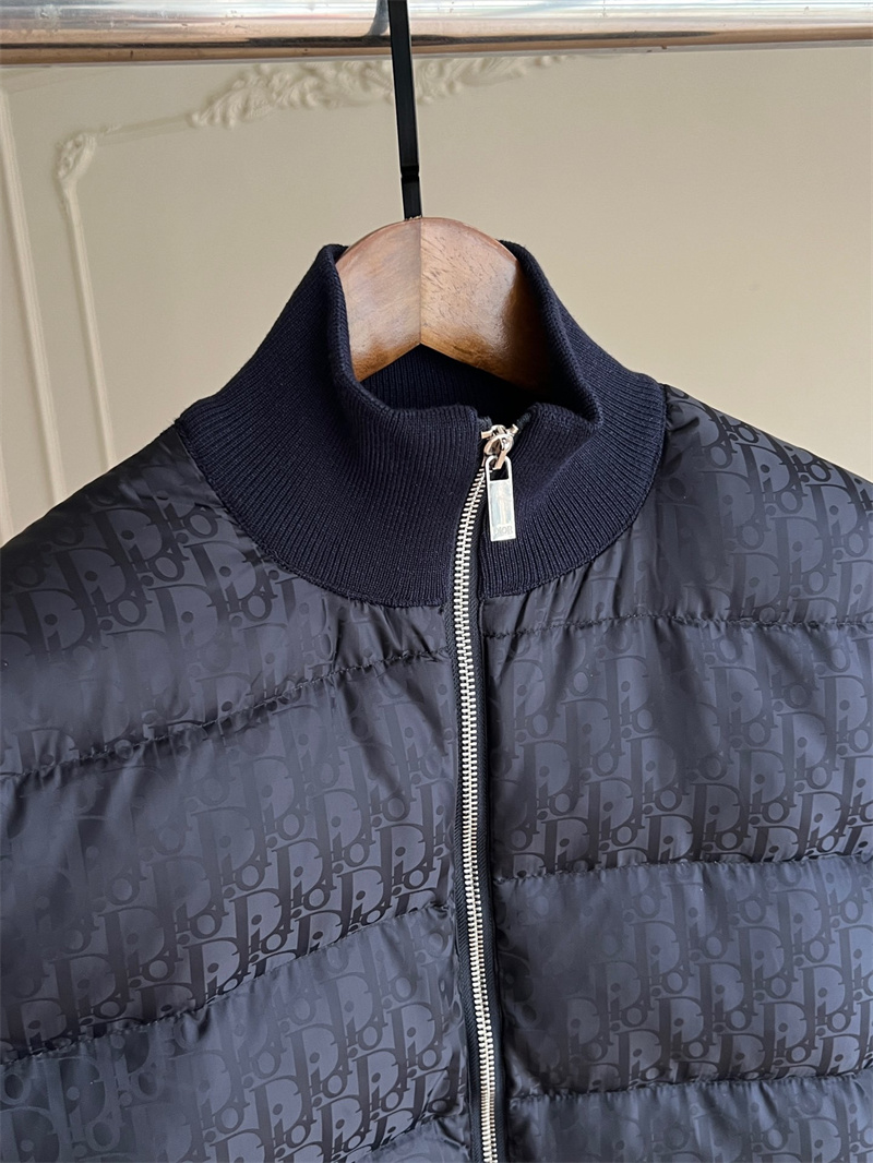 Men's Knitted Jacket Down splicing jacket S-XXL