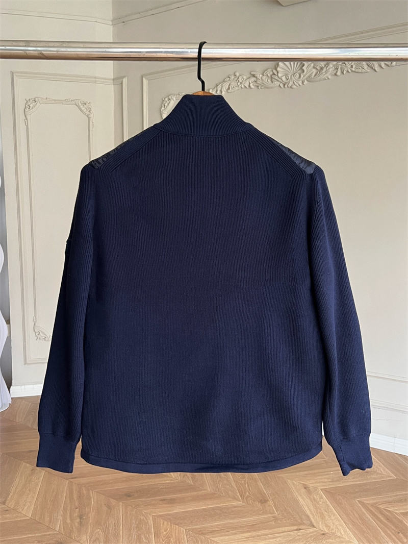 Men's Knitted Jacket Down splicing jacket S-XXL