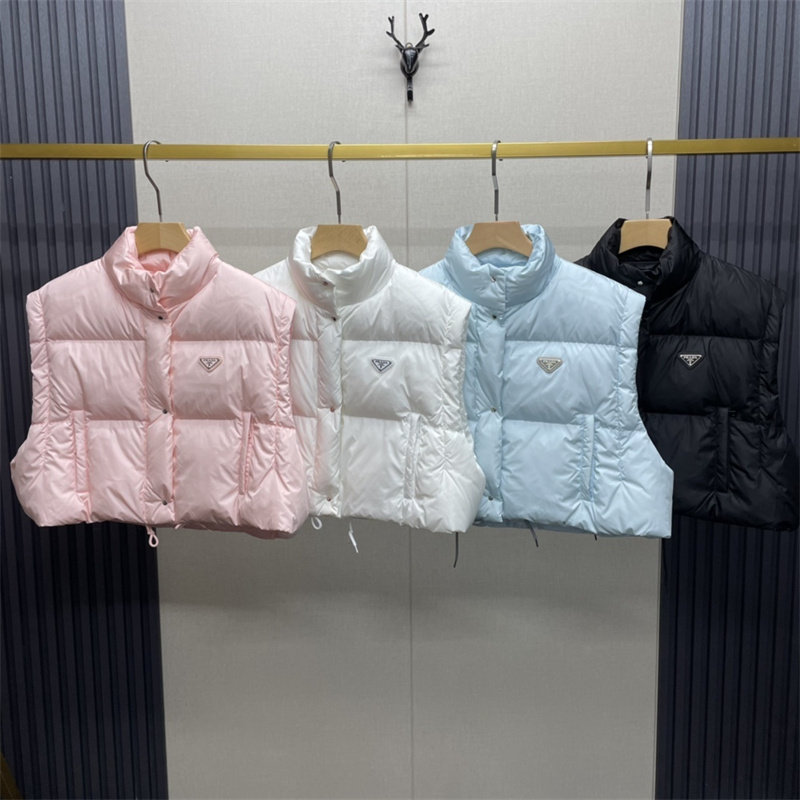 Winter jacket for women Detachable sleeves puffer jacket S-L