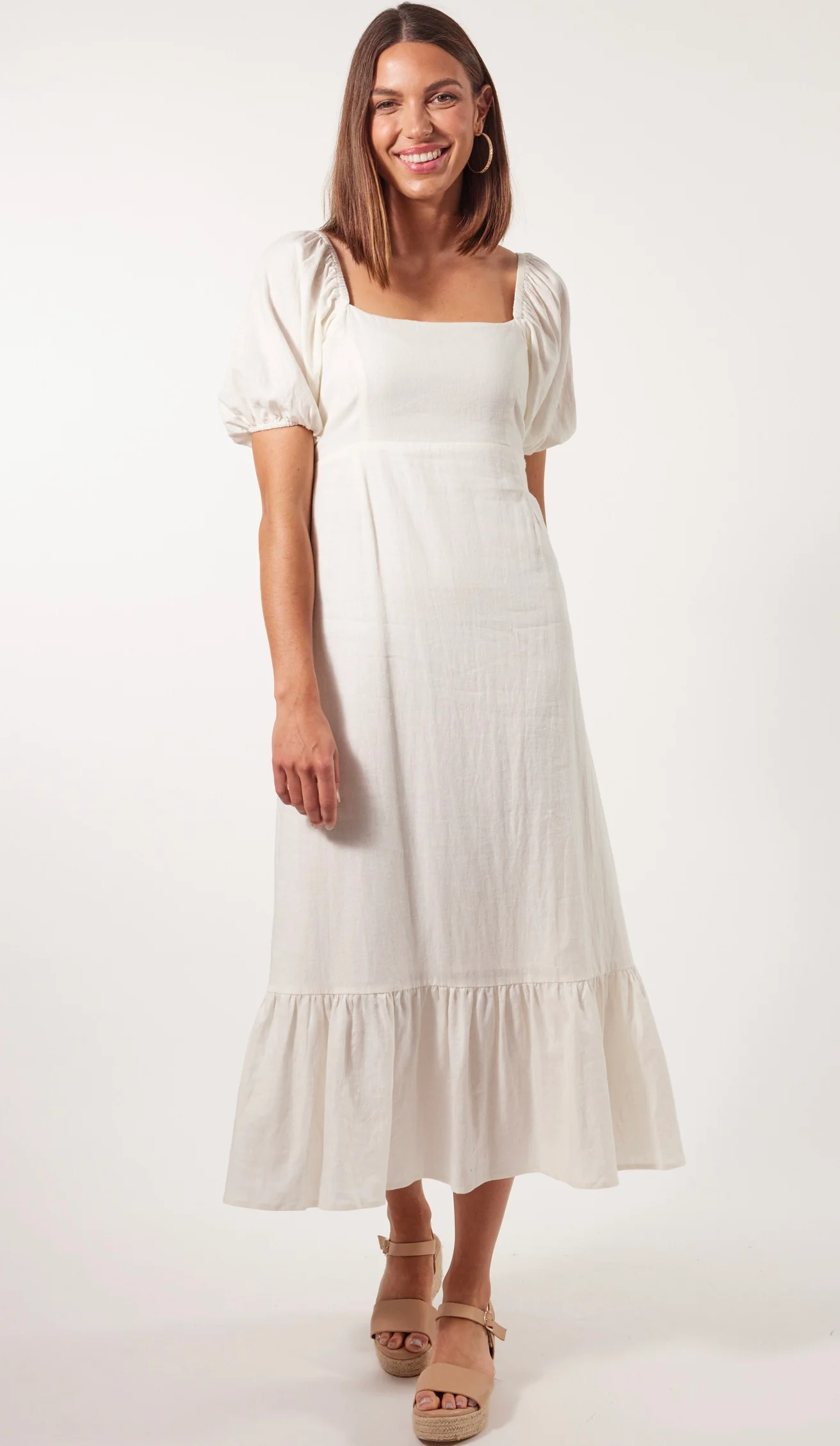 Flora Tie Dress Lotus