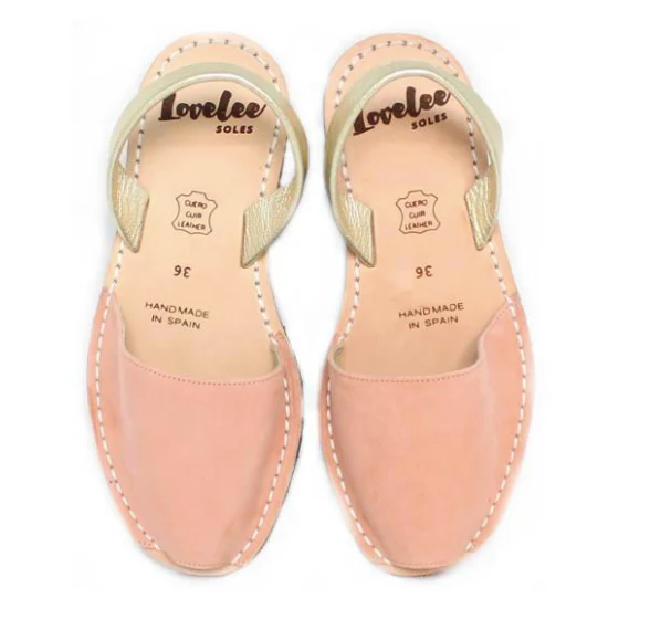 LOVELEE Peach & Gold Avarca (Discoloured)