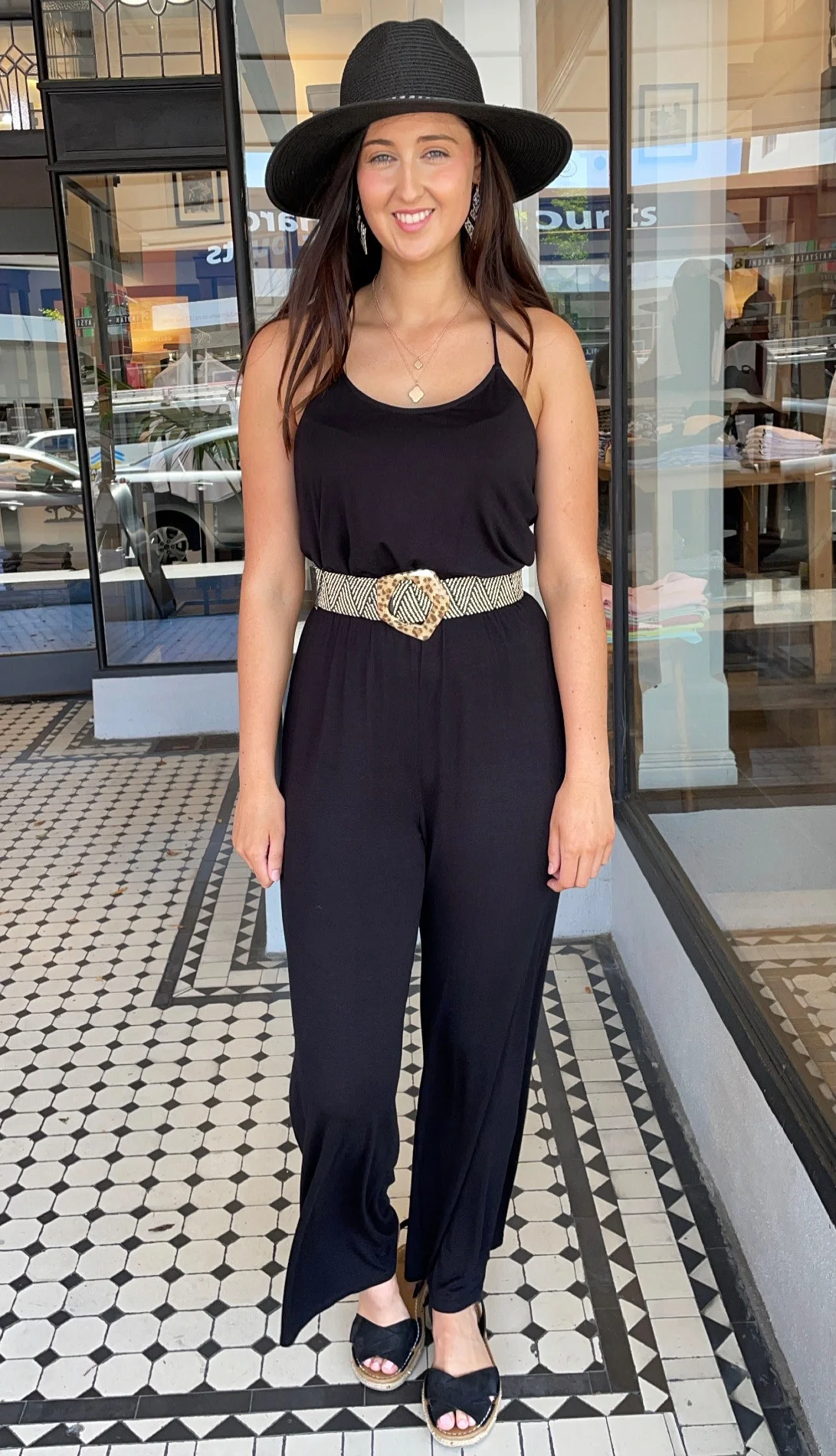 Talia Jumpsuit Black
