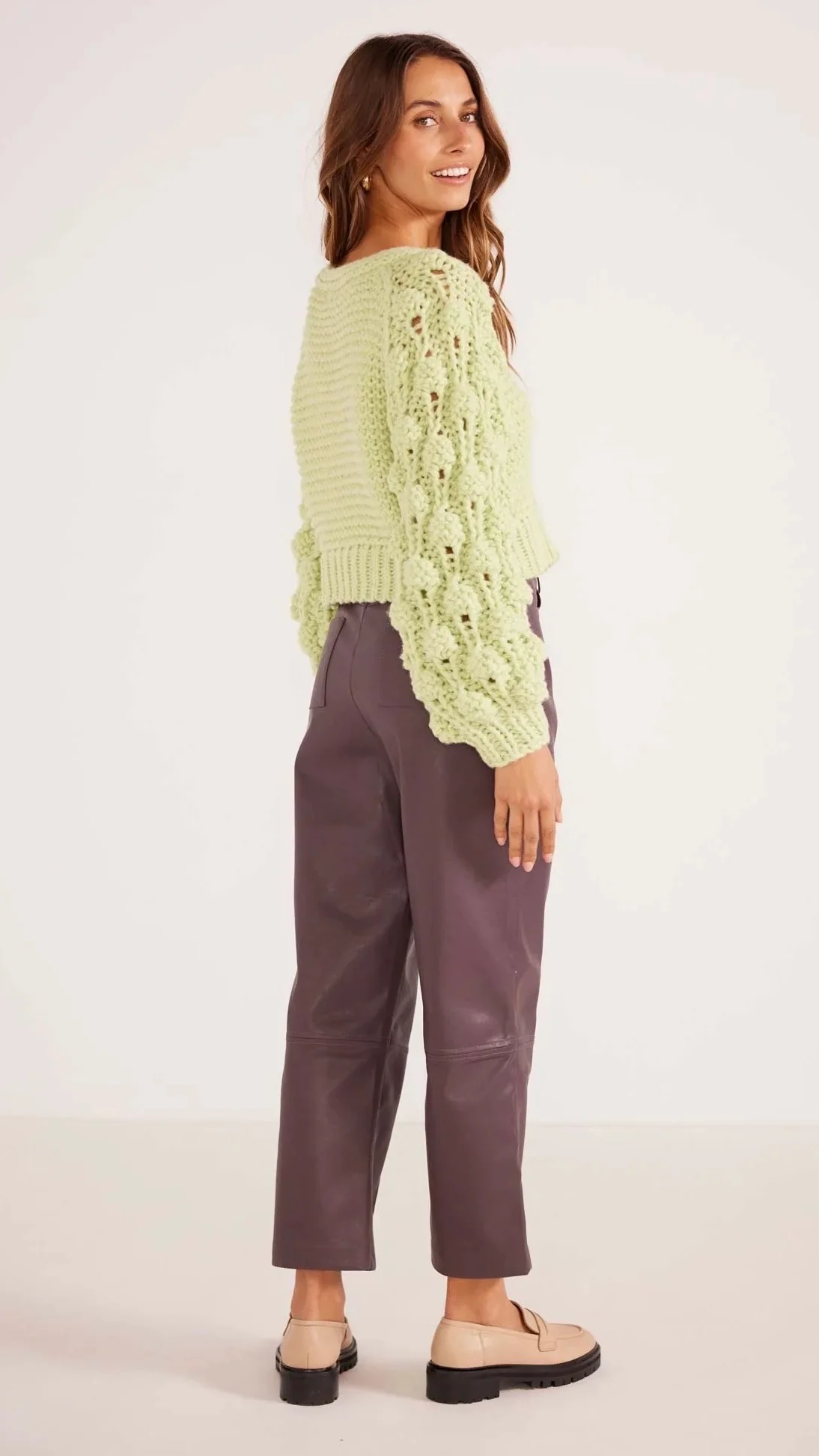 Lana Bobble Knit Cardigan