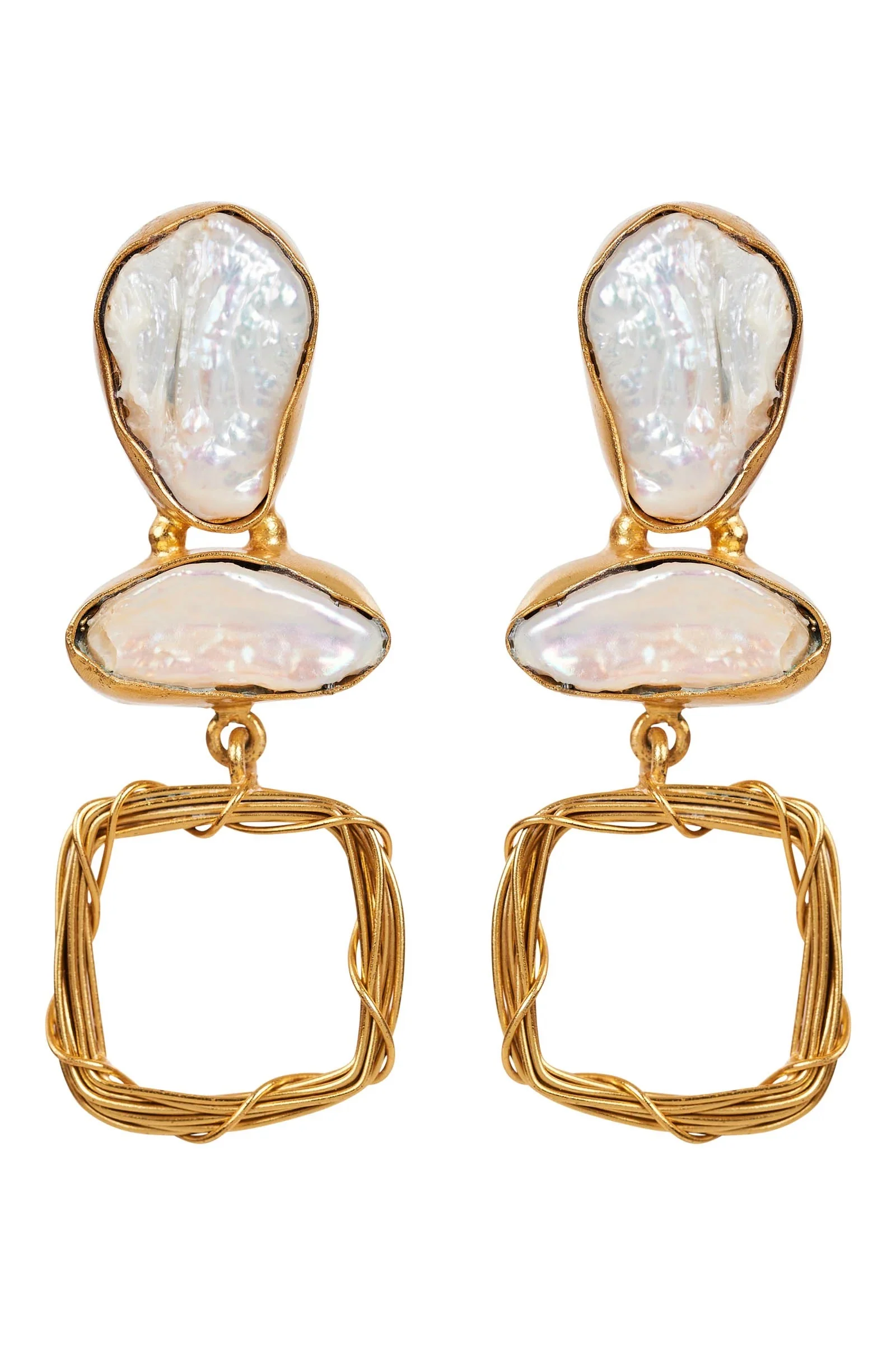 Awaken Earring Pearl/Gold
