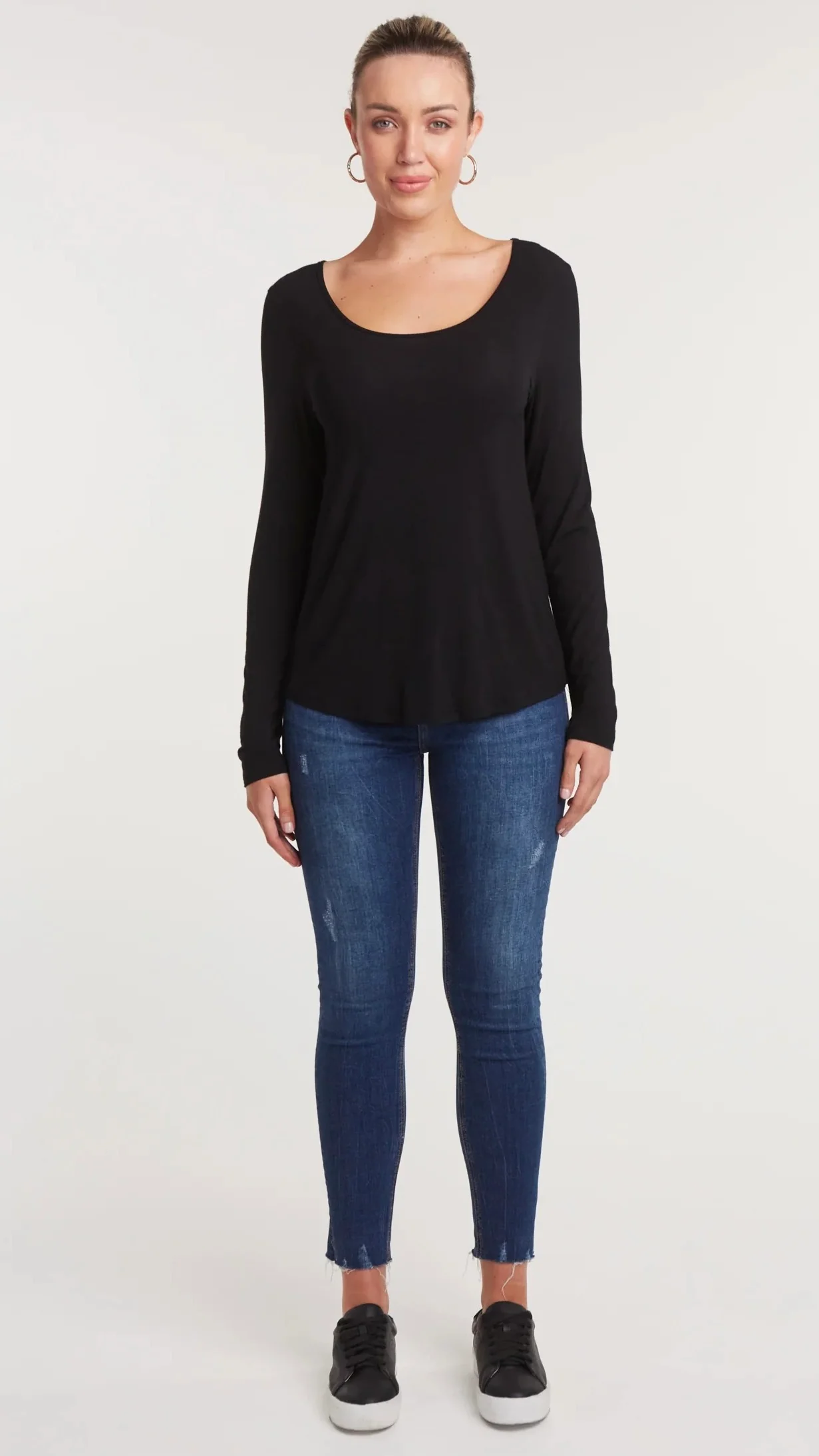 Basic Long Sleeve Carbon