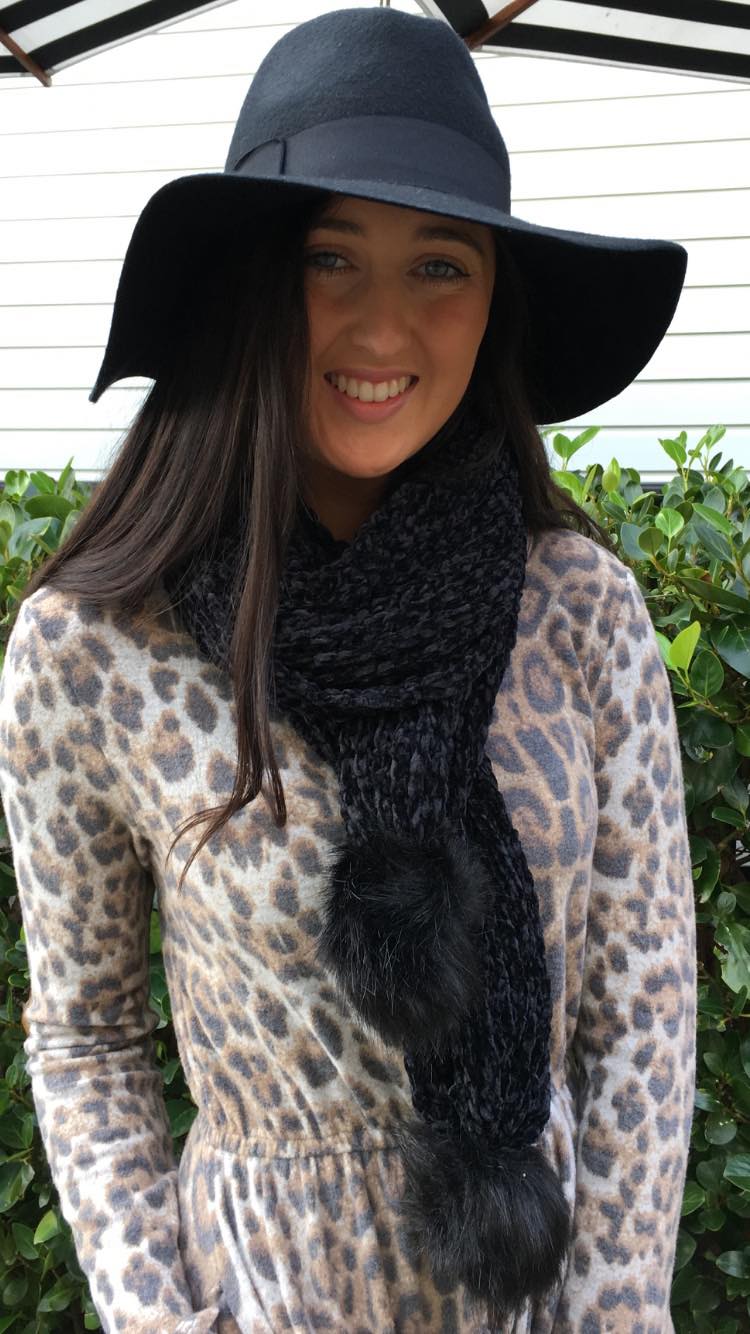 Vera Long Sleeve Dress Brown