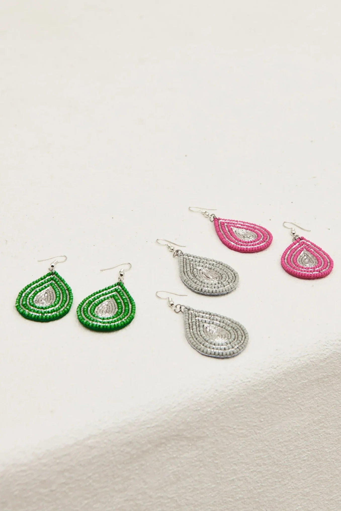 Rove Teardrop Earring Silver