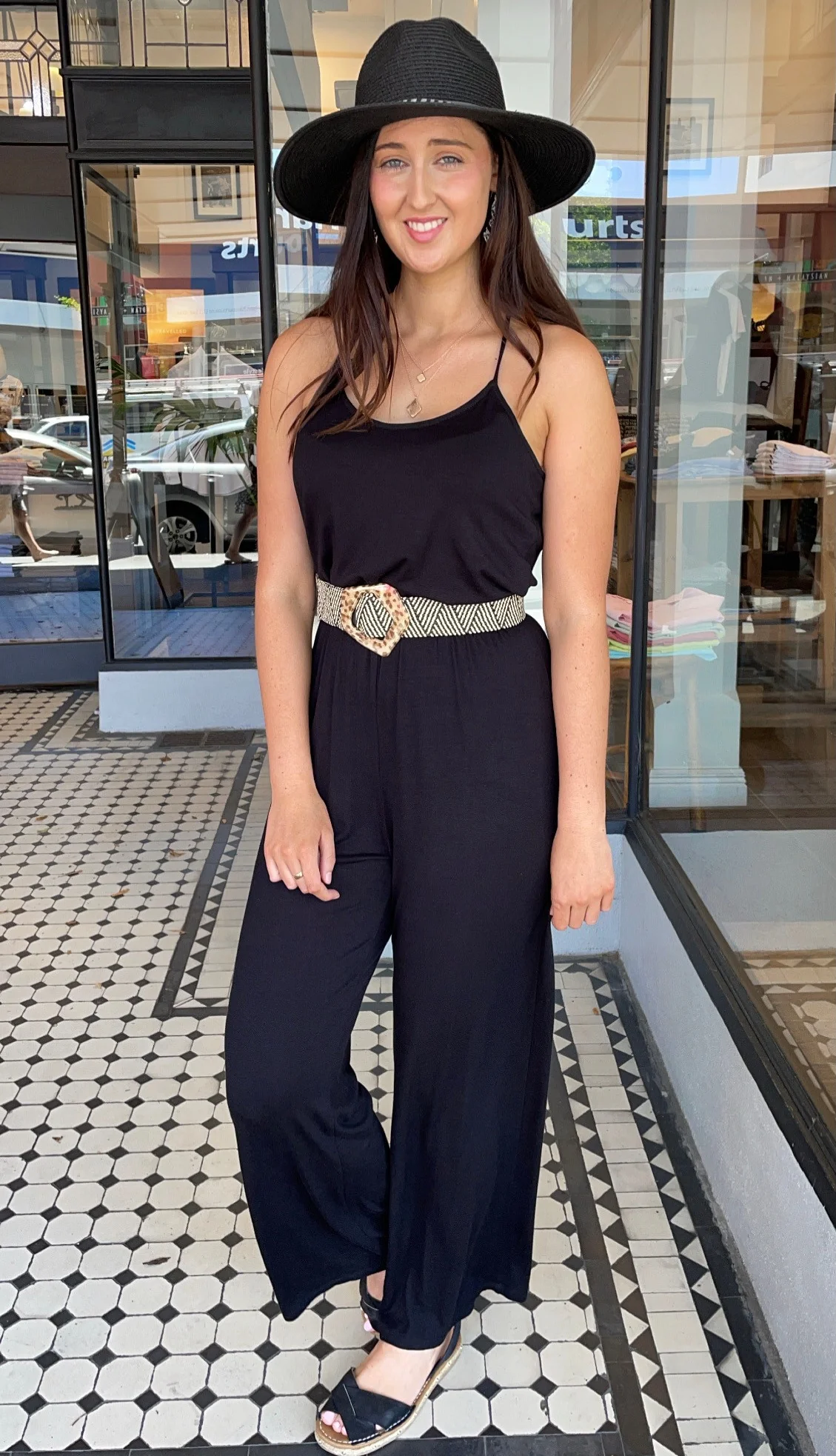 Talia Jumpsuit Black