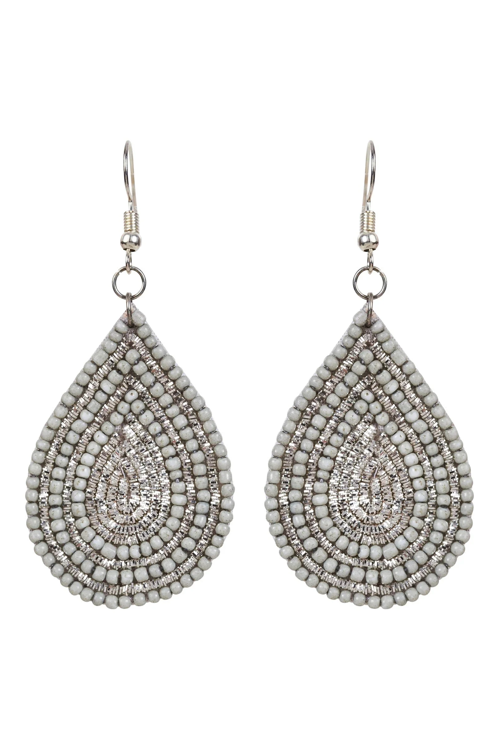 Rove Teardrop Earring Silver